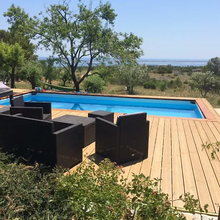 La Bergerie Du Chateau De Face A La Mer, Vue Unique, Piscine, Wifi 度假居 Fitou
